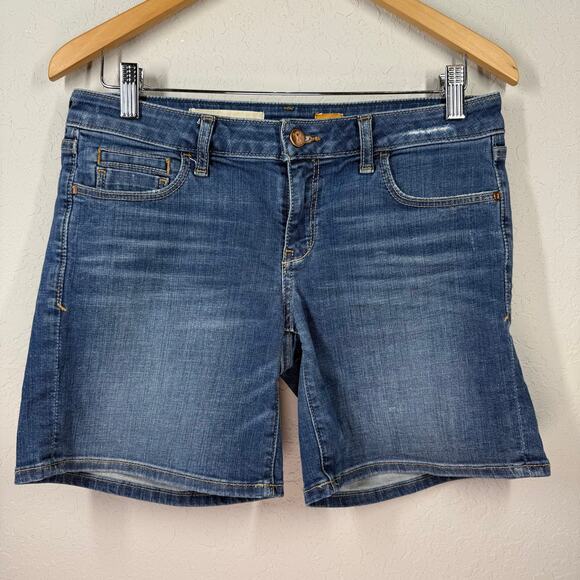 Women's Anthropologie Pilcro Blue Jean Denim Shorts Size 26 - Picture 1 of 6